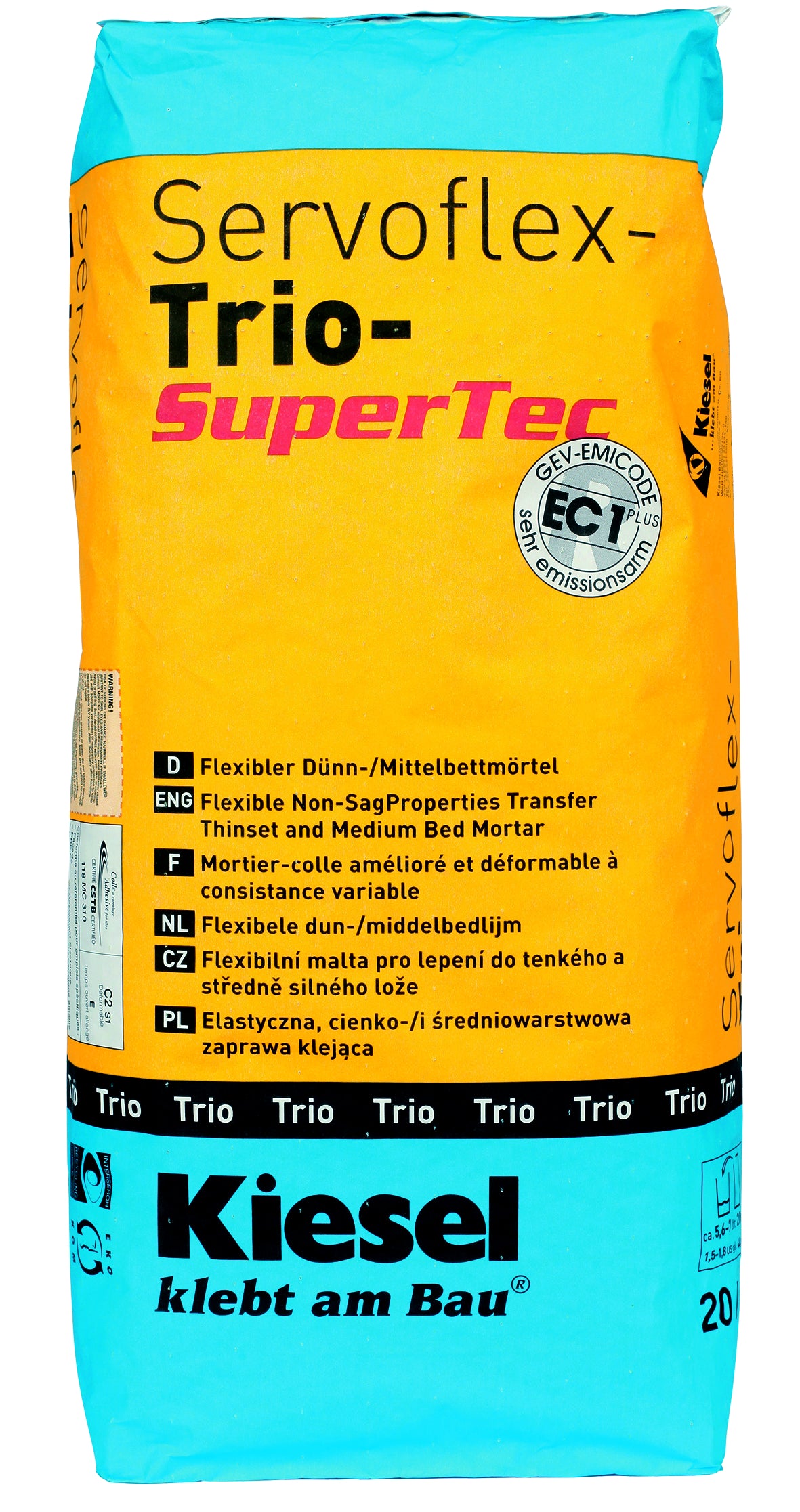 Servoflex Trio Supertec 20kg grau